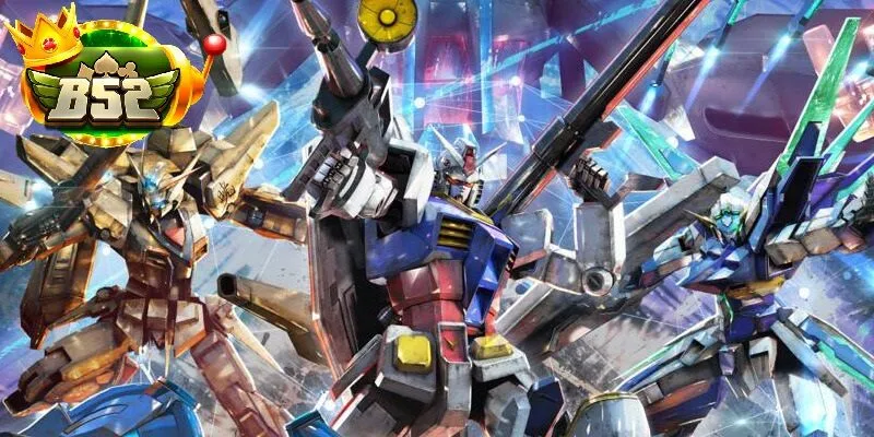 Đăng ký, nạp tiền, chọn Gundam Slot tại B52club và bắt đầu quay hũ ngay.
